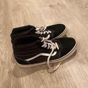 Vans Ward Black High Top Sneakers